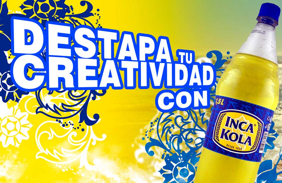 Publicidad de la bebida Inka Cola
